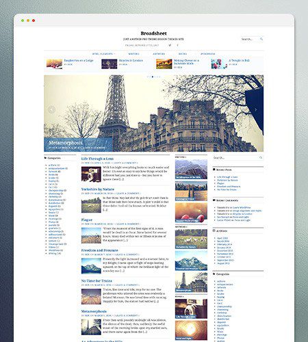 Broadsheet WordPress Theme 1.8.2