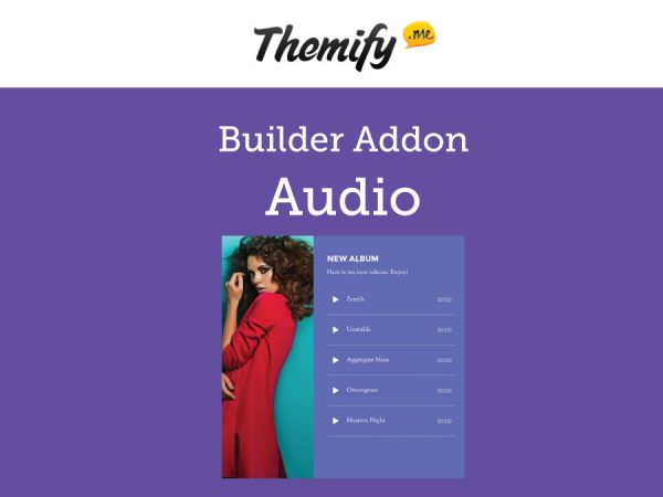 Themify Builder Audio Addon 2.0.4