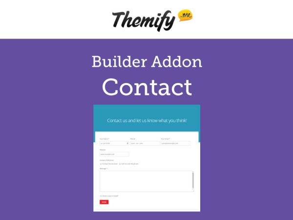 Themify Builder Contact Addon 2.1.6