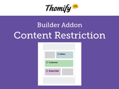 Themify Builder Content Restriction Addon 2.0.2