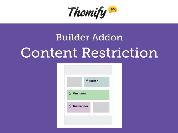Themify Builder Content Restriction Addon 2.0.0