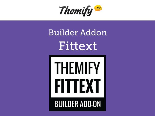 Themify Builder FitText Addon 2.0.4