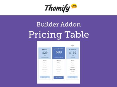 Themify Builder Pricing Table Addon 2.0.2