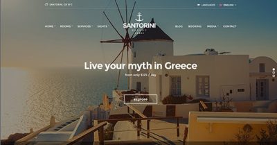 CSS Igniter Santorini Resort WordPress Theme 1.11.1