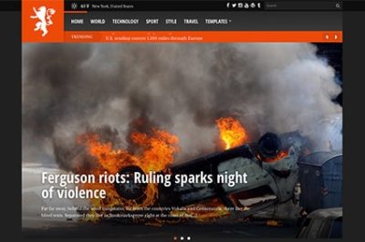 CSS Igniter Tabloid WordPress Theme 1.4