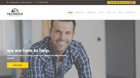 CSS Igniter Technico WordPress Theme 2.1.1