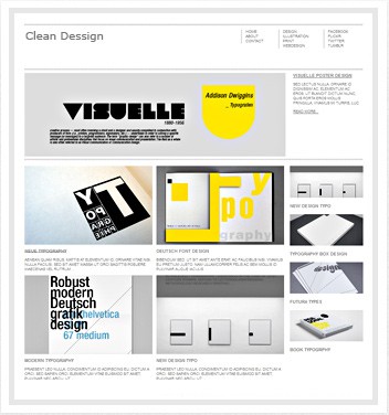 Dessign Clean Responsive WordPress Theme 1.5