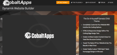 CobaltApps Dynamik Website Builder for Genesis 2.6.9.8