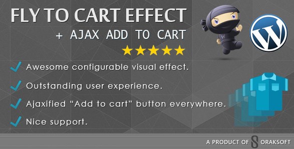 WooCommerce Fly to Cart Effect + Ajax add to cart 1.2.0