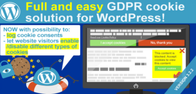WeePie Cookie Allow - Complete GDPR Cookie Consent Solution for WordPress 3.2.15