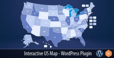 Interactive US Map – WordPress Plugin 2.2.4