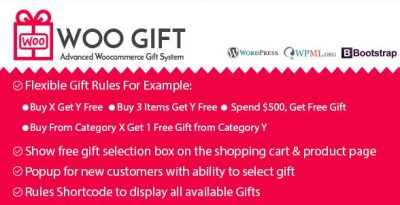 Woo Gift – Advanced Woocommerce Gift Plugin 5.6