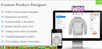 WooCommerce Custom Product Designer  4.4.2