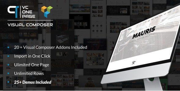 VC One Page Builder – Addons for Visual Composer 1.4 VC One Page Builder – Addons for Visual Composer 1.4