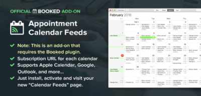 Booked Calendar Feeds (Add-On)  1.1.5