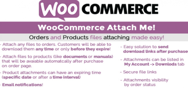WooCommerce Attach Me! 23.4