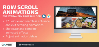 Row Scroll Animations for WPBakery Page Builder (formerly Visual Composer) 1.3