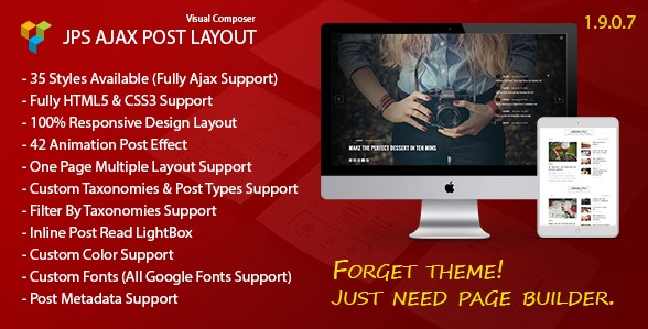 JPS Ajax Post Layout – Addon For Visual Composer 1.9.0.7