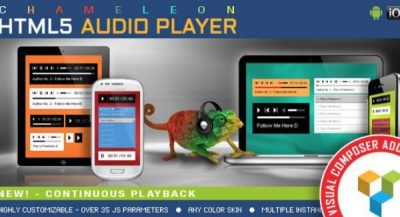 Visual Composer Addon – Chameleon Audio Player 1.5