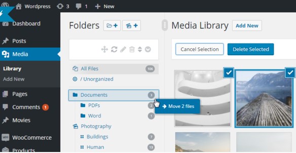 WordPress Real Media Library – Media Categories & Folders 4.18.35