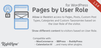 Pages by User Role for WordPress 1.7.1.10456