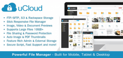 uCloud - File Hosting Script - Securely Manage, Preview & Share Your Files  1.5.2