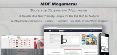 MDF Megamenu - Bootstrap Responsive WordPress Megamenu 1.1.6