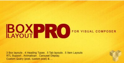 Pro Box Layout for Visual Composer 2.1