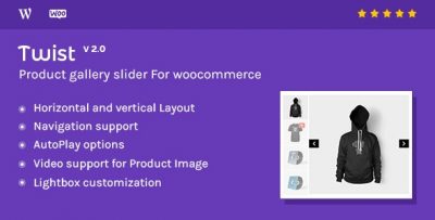 Twist – Product Gallery Slider for Woocommerce 3.2.5