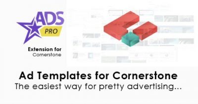 Ads Pro Cornerstone Extension – Ad Templates 1.0.1