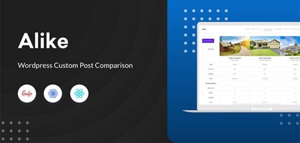 Alike - WordPress Custom Post Comparison 3.0.0 Alike - WordPress Custom Post Comparison 3.0.0