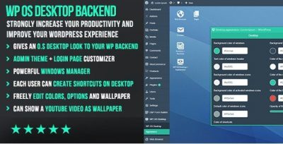 WP OS Desktop Backend 1.157