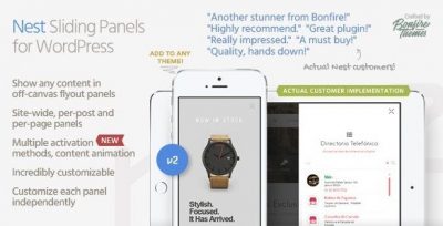 Nest – Flyout Sliding Panels for WordPress 2.2