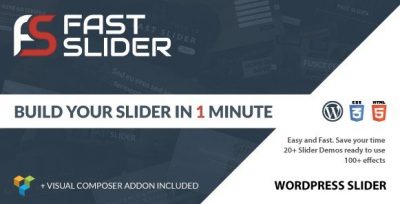 Fast Slider – Easy and Fast Slider Plugin for WordPress  1.0