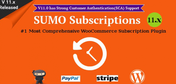 SUMO Subscriptions - WooCommerce Subscription System 15.0.0