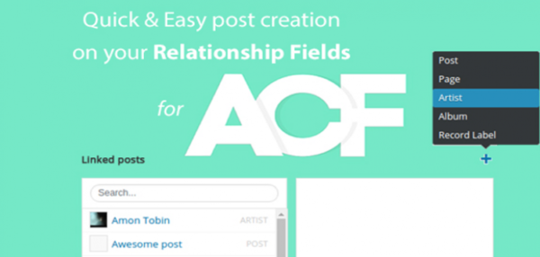 Quick and easy Post creation for ACF Relationship Fields PRO 3.2.2