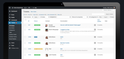 Catchers Helpdesk and Ticket System - WordPress plugin for customer support 2.6.6