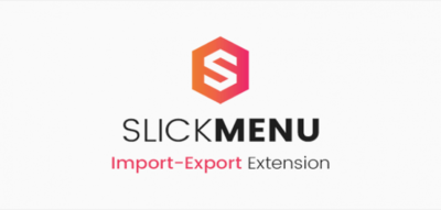 Slick Menu - Import / Export Extension  1.0.3