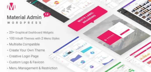 Material - White Label WordPress Admin Theme 8.3