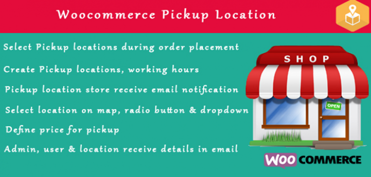 Woocommerce Pickup Locations (Local Pickup) wordpress plugin  2.7.1