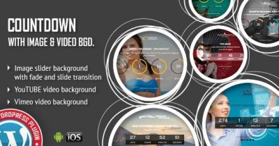 CountDown With Image or Video Background WordPress Plugin 1.3