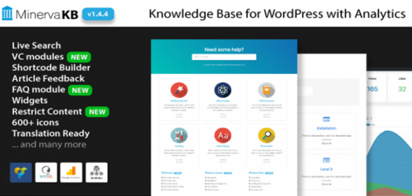 MinervaKB Knowledge Base for WordPress with Analytics  2.0.9