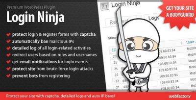 Login Ninja WordPress Plugin  1.65