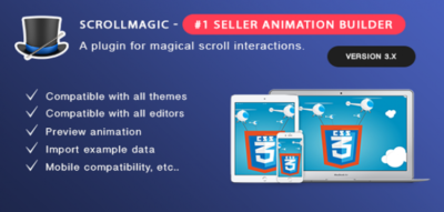 Scroll Magic - Scrolling Animation Builder Wordpress Plugin 4.2.5