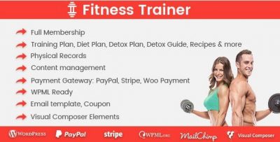 Fitness Trainer – Training Membership Plugin 1.6.7