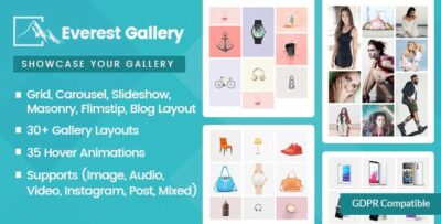 Everest Gallery - Responsive WordPress Gallery Plugin 1.0.7