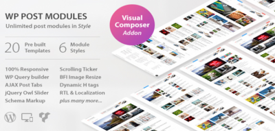 WP Post Modules for NewsPaper and Magazine Layouts  3.4.0