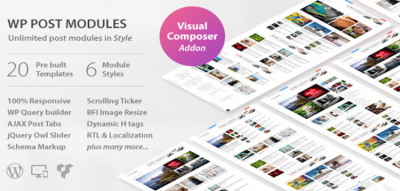 WP Post Modules for NewsPaper and Magazine Layouts  3.5.0