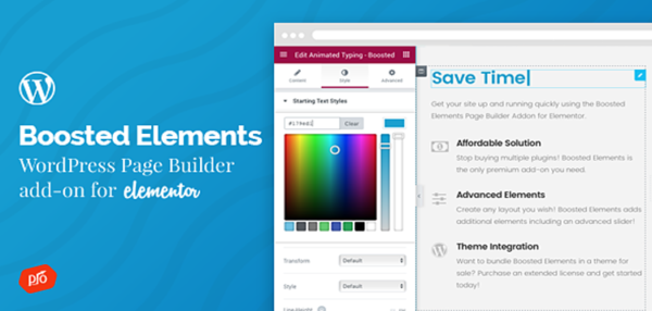 Boosted Elements | WordPress Page Builder Add-on for Elementor 6.0
