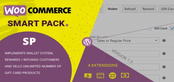 WooCommerce Smart Pack - Gift Card, Wallet, Refund & Reward  1.4.6